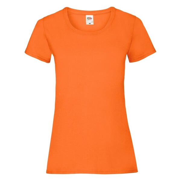 Футболка женская LADY FIT VALUEWEIGHT T 165 оранжев
