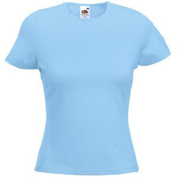 Футболка женская LADY FIT CREW NECK T 210 голубой