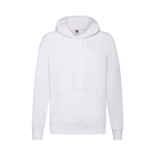 Толстовка без начеса LIGHTWEIGHT HOODED SWEAT 240 бел