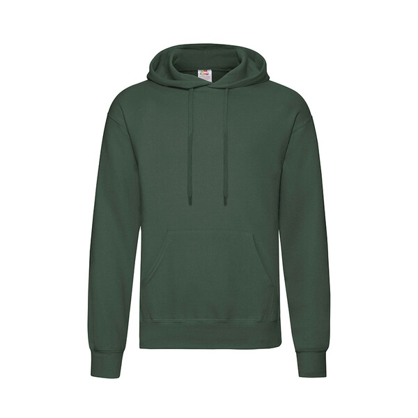 Толстовка с начесом CLASSIC HOODED SWEAT 280 темно-зелён