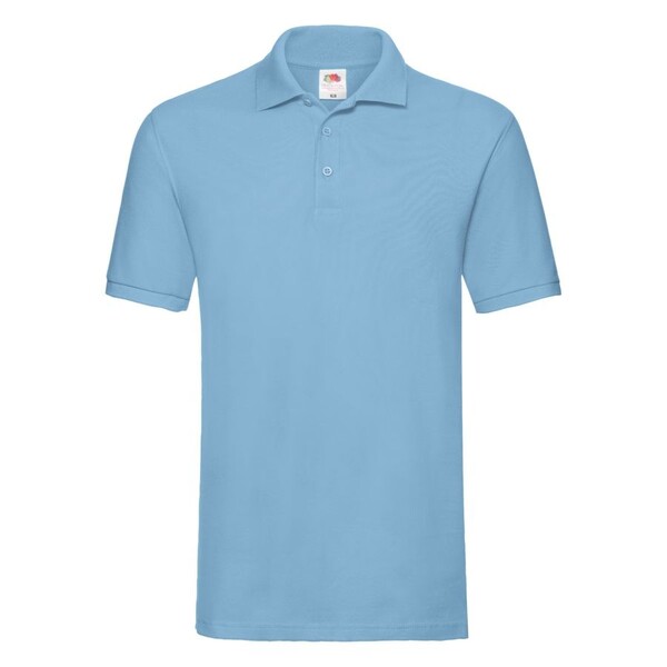 Поло мужское PREMIUM POLO 180 голубой