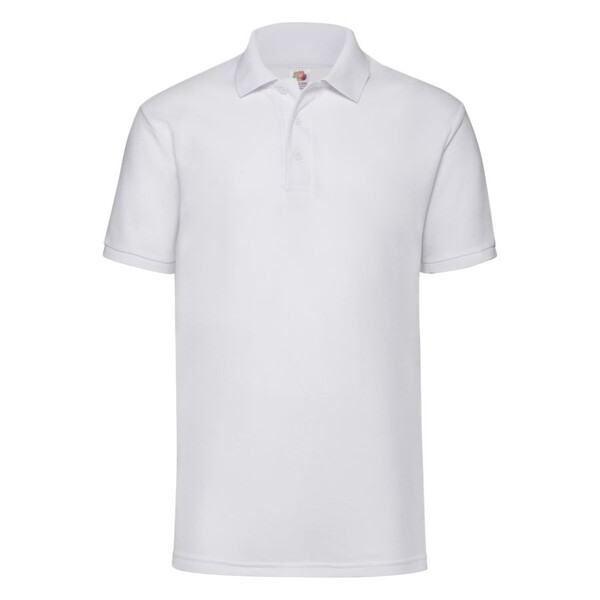 Рубашка поло мужская 65/35 POLO 170 бел