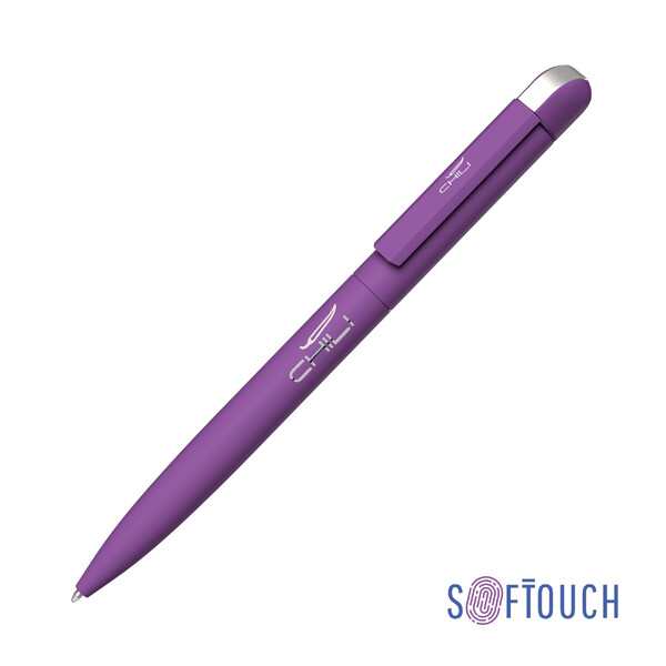Ручка шариковая "Jupiter", покрытие soft touch фиолетов