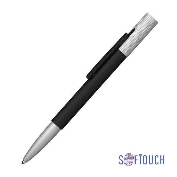 Ручка шариковая "Clas", покрытие soft touch черн