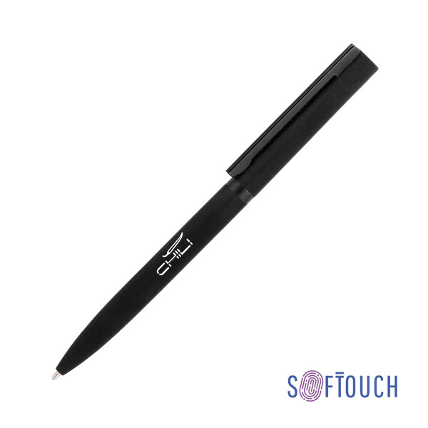 Ручка шариковая "Sirius", покрытие soft touch черн