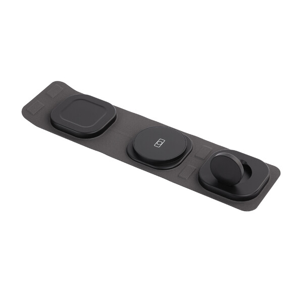 Складная беспроводная (15W) зарядная станция "Magic Case" с MagSafe для смартфона, часов и наушников черн