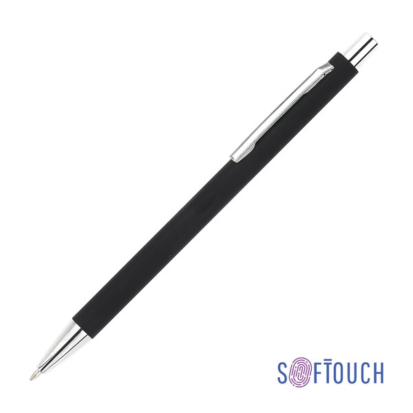 Ручка шариковая "Trade", покрытие soft touch черн