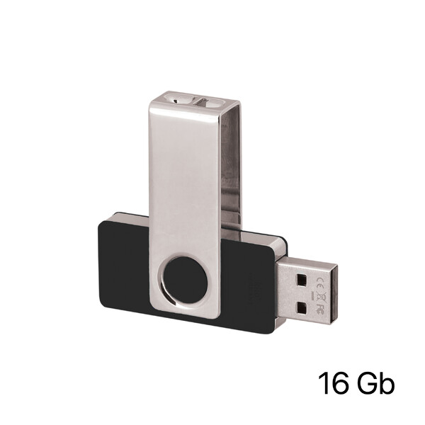 Флеш-карта TWISTA MS, 16Гб черн