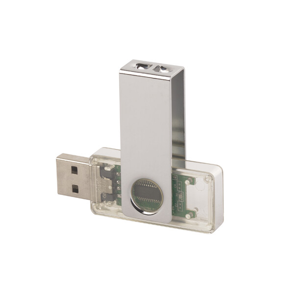 Флеш-карта TWISTA Transparent MS, 16Гб прозрачн