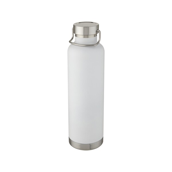 Thor, медная спортивная бутылка объемом 1 л с вакуумной изоляцией, белый