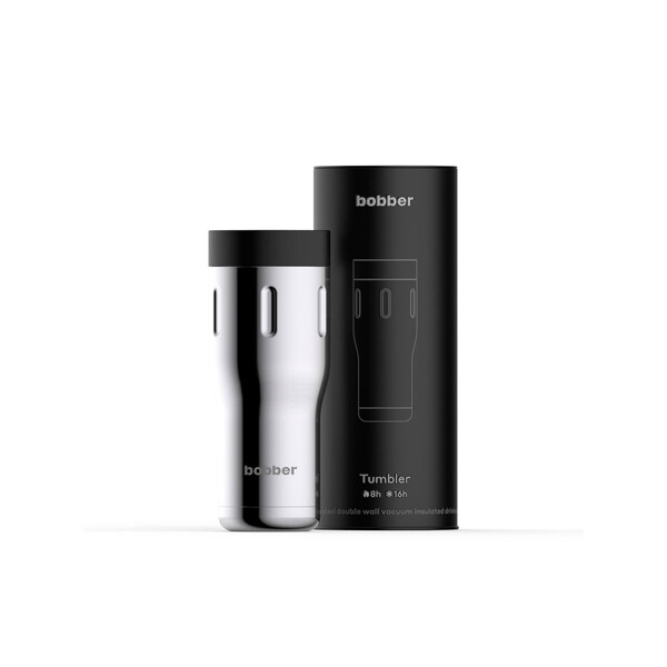 Термос питьевой, вакуумный, бытовой, тм "bobber". Объем 0,47 литра. Артикул Tumbler-470 Glossy