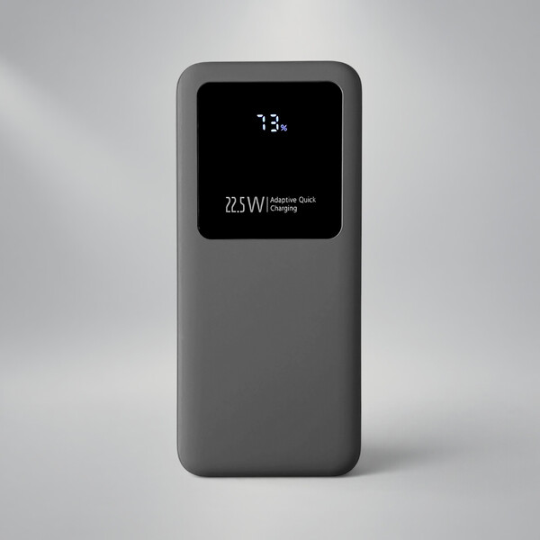 Внешний аккумулятор Kris soft touch, 10000mAh (Серый)