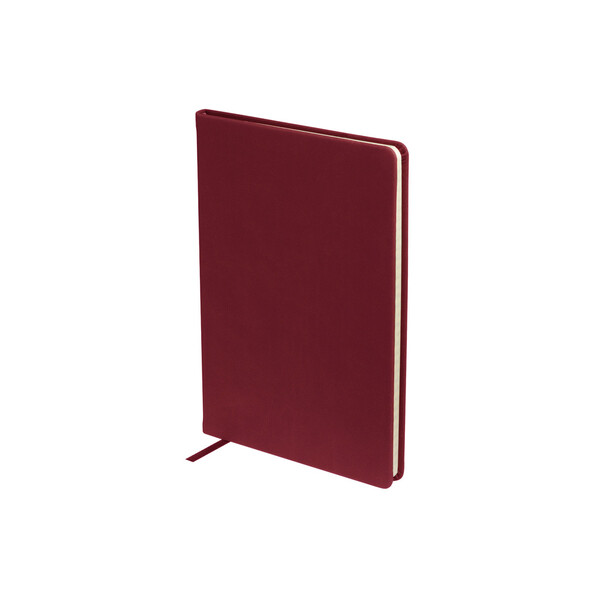 Ежедневник недатированный А5 "Megapolis Velvet New", бордовый