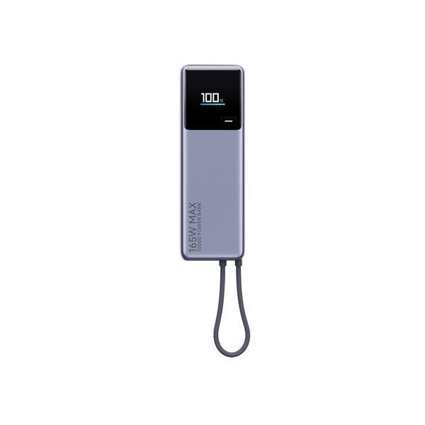 Внешний аккумулятор со встроенным кабелем Xiaomi 165W Power Bank 10000mAh (Integrated Cable) GL