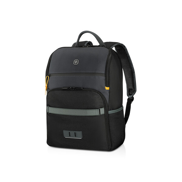 Рюкзак WENGER Move 16", чёрный, переработанный ПЭТ, 33 x 19 x 44 см, 22 л