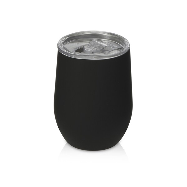 Термокружка "Vacuum mug C1", soft touch, 370мл, черный