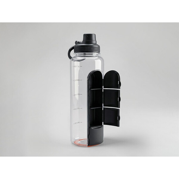 Бутылка для воды «Electrolyte», черный