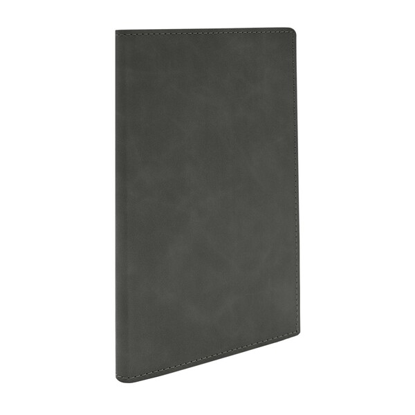 Блокнот Bplanner.05 в клетку 13х21 см (Nubuck Touch серый)