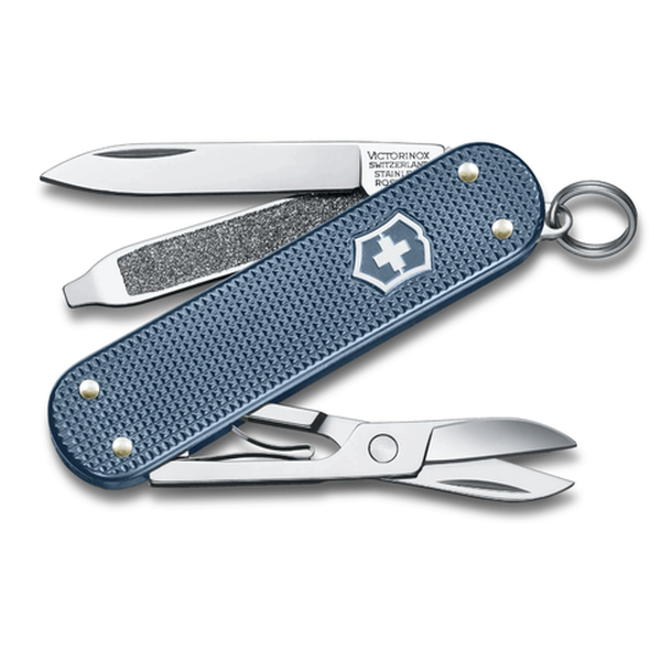 Нож перочинный Victorinox Classic SD Alox LE26, 58 мм, 5 функций, синий, подарочная к