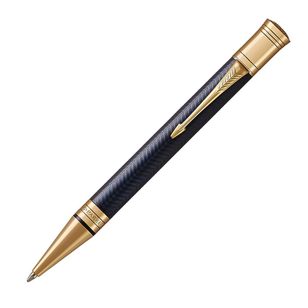 Parker Duofold - Blue Chevron GT, шариковая ручка, M
