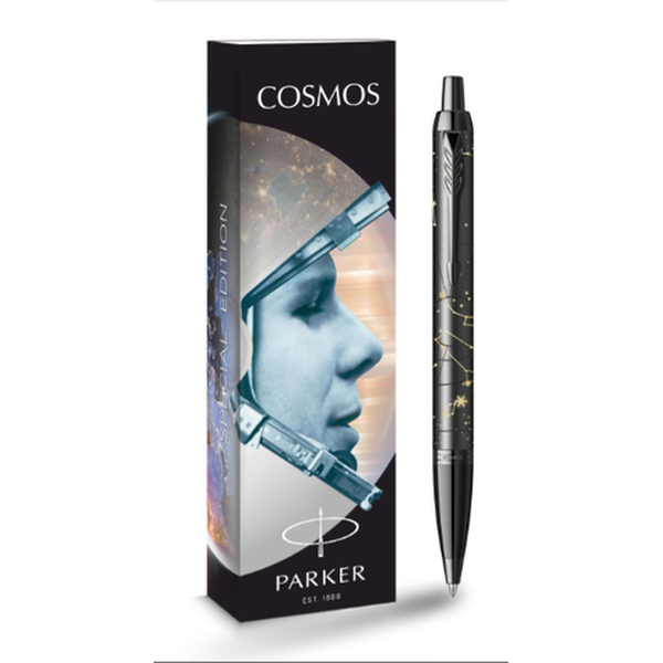 Parker IM Black SE Space, шариковая ручка, M, подарочная упаковка