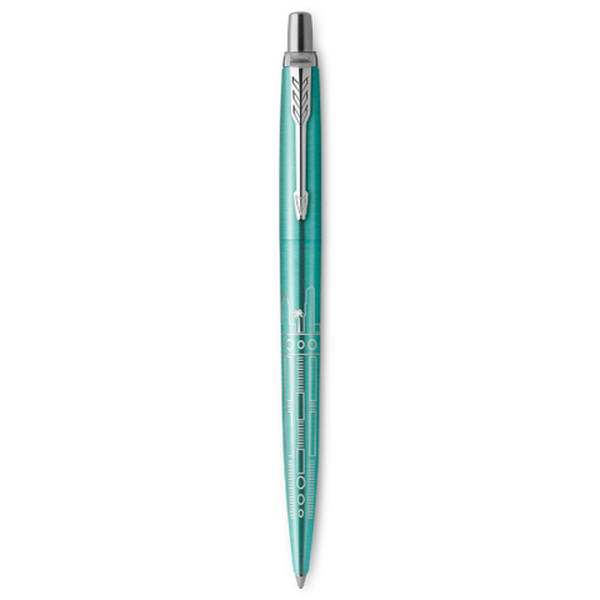 Parker Jotter Miami Turquoise CT, шариковая ручка, M, подарочная упаковка