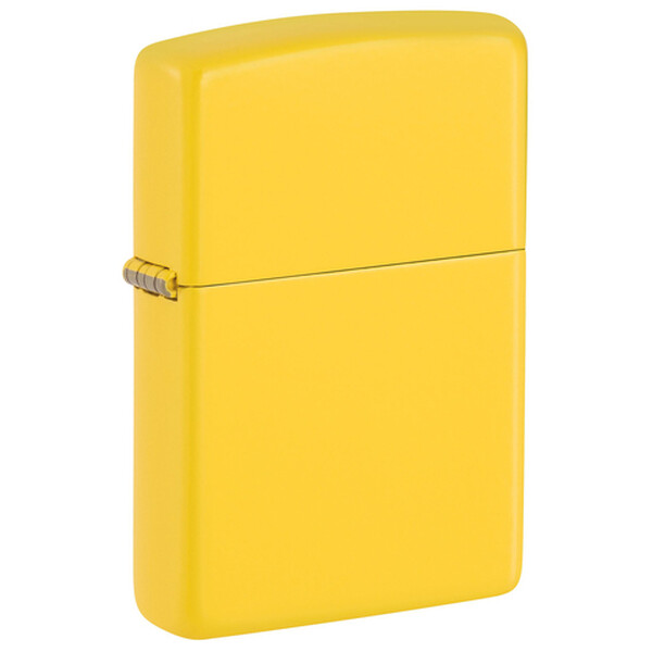 Зажигалка Zippo Classic с покрытием Sunflower, латунь/сталь, желтая, глянцевая, 38x13x57 мм