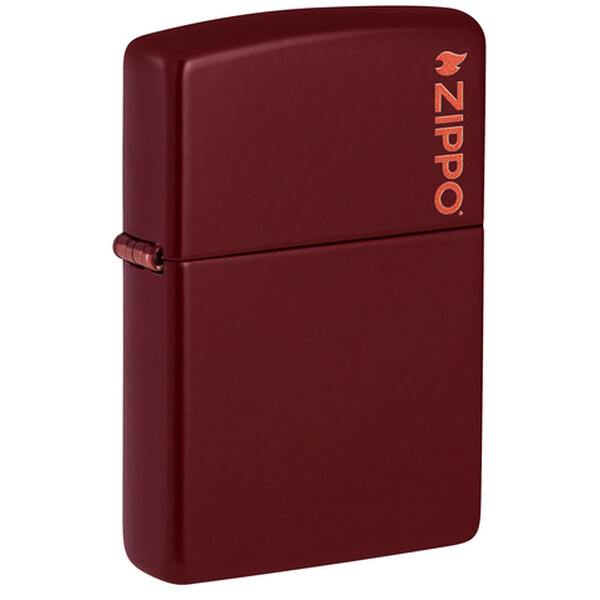 Зажигалка Zippo Classic с покрытием Merlot, латунь/сталь, бордовая, глянцевая, 38x13x57 мм