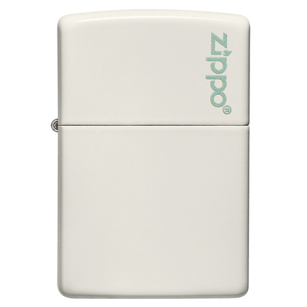 Зажигалка Zippo Classic с покрытием Glow In The Dark, латунь/сталь, белая, матовая, 38x13x57 мм