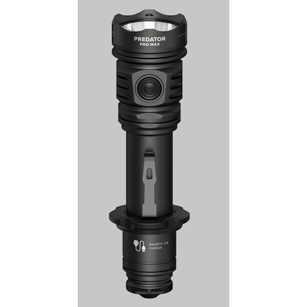Фонарь светодиодный тактический Armytek Predator Pro Max, 3000 лм, холодный свет, аккумулятор