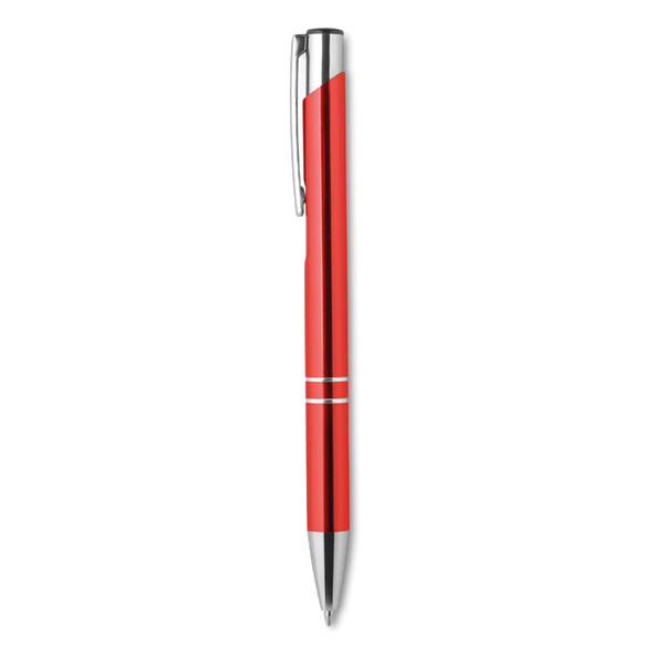 Recycled aluminium ball pen красн
