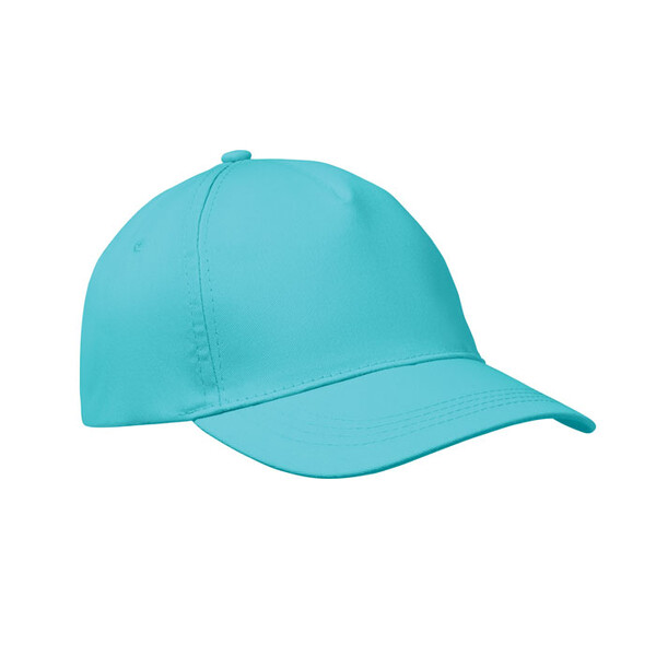5 panel baseball cap бирюзов