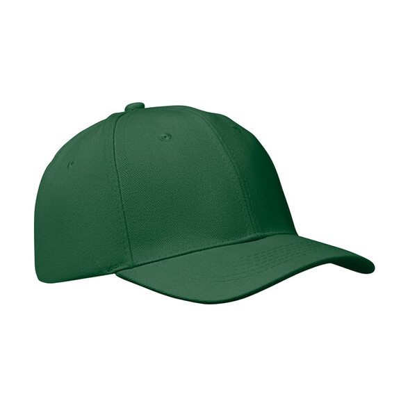 6 panel baseball cap тёмно-зелён