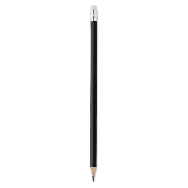 Natural pencil with eraser черн