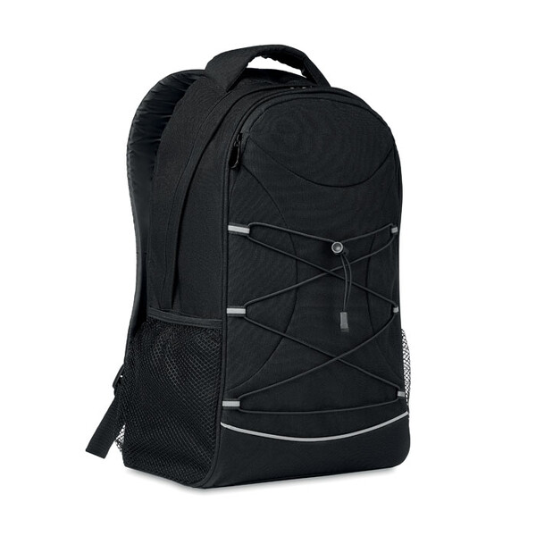 Рюкзак 600D из RPET черн