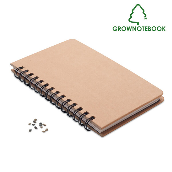 Pine tree notebook бежев