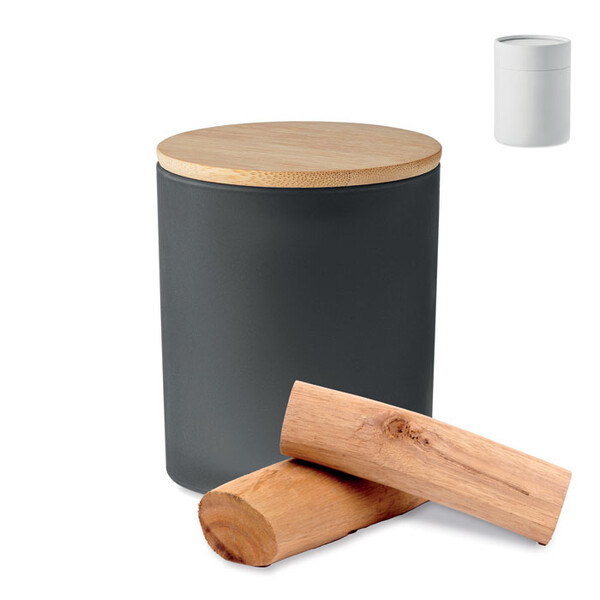 Арома свеча черн