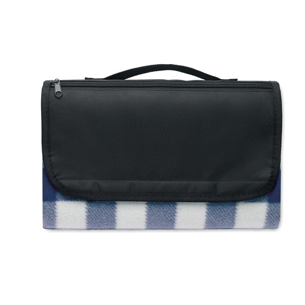 Плед син