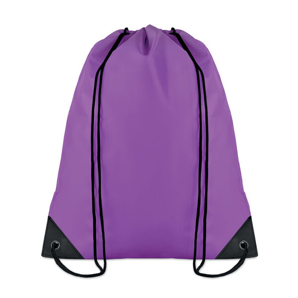 190T Polyester drawstring bag фиолетов