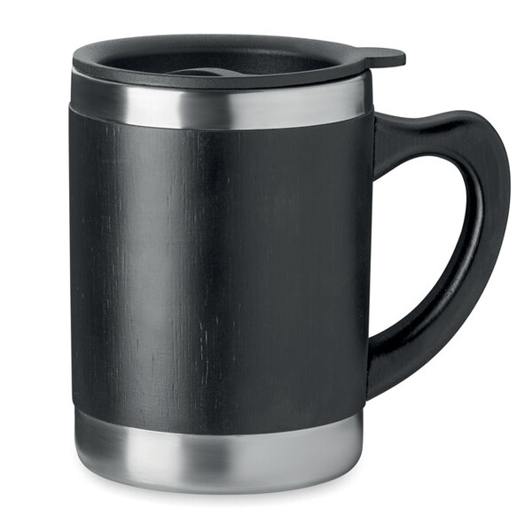 Термостакан из бамбука 300ml черн