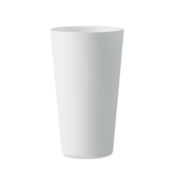 Reusable event cup 500ml бел
