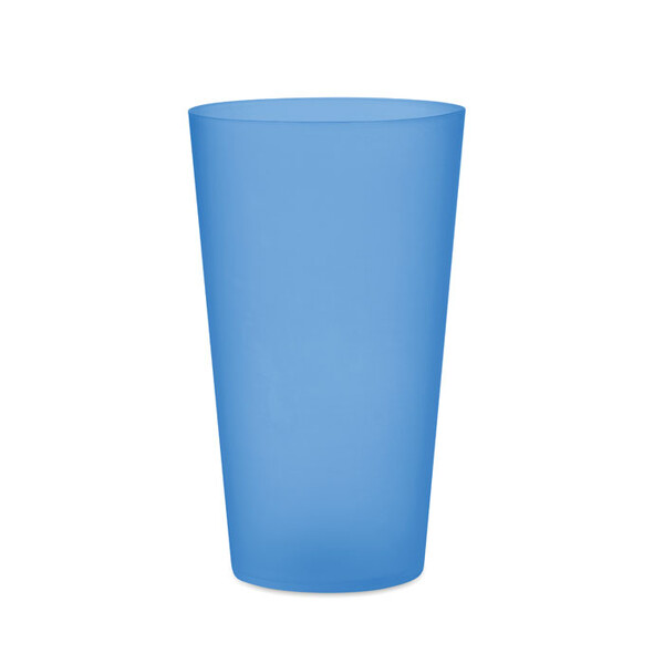 Reusable event cup 500ml прозрачно-голубой