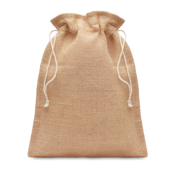 Маленькая  сумка 14 х 22 см, JUTE SMALL, бежевая
