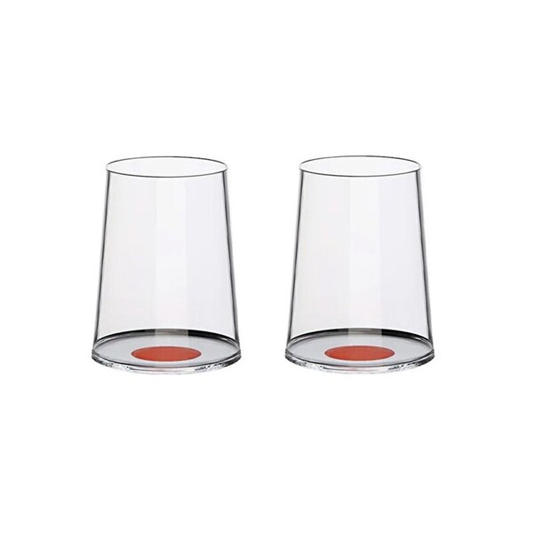 Хрустальный бокал для белого вина на магните Trebonn SplitGlass, 2 шт, 280 мл красн