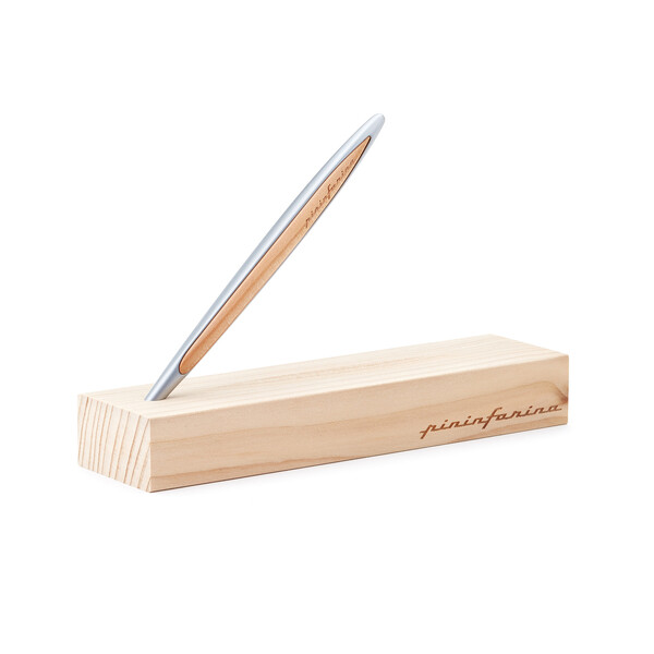 Вечная ручка Pininfarina Cambiano CEDARWOOD светло-коричнев серебрян