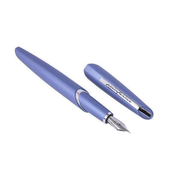 Перьевая ручка PININFARINA PF Two BLUE небесно-голубой серебрян