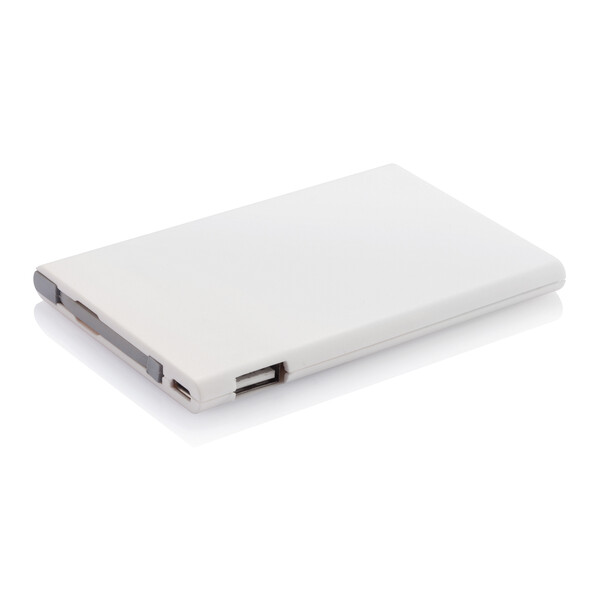 Зарядное устройство, 2500 mAh бел сер