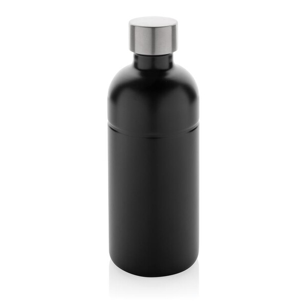 Герметичная вакуумная бутылка Soda из переработанной нержавеющей стали RCS, 800 мл черн