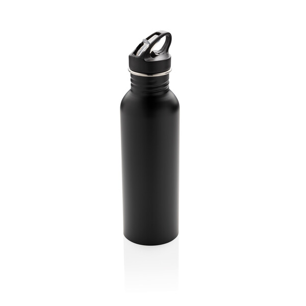 Спортивная бутылка для воды Deluxe черн