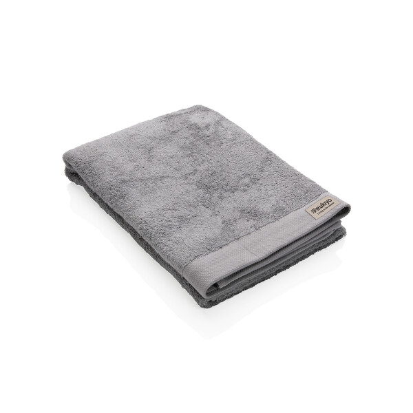 Банное полотенце Ukiyo Sakura из хлопка AWARE™, 500 г/м², 70x140 см сер